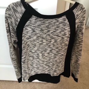 Black and White Sweater